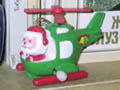 Санта Клаус на вертолете